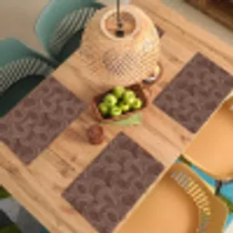 Ritmisch - Effect - Bruin Placemat vinyl groot 368 -zzsfeer5_Kitchenyeah-website