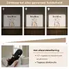 Dinosaurus - Pastel kleuren Light Box met batterij (Wandlamp kind) middel -USP_dimbaarNL