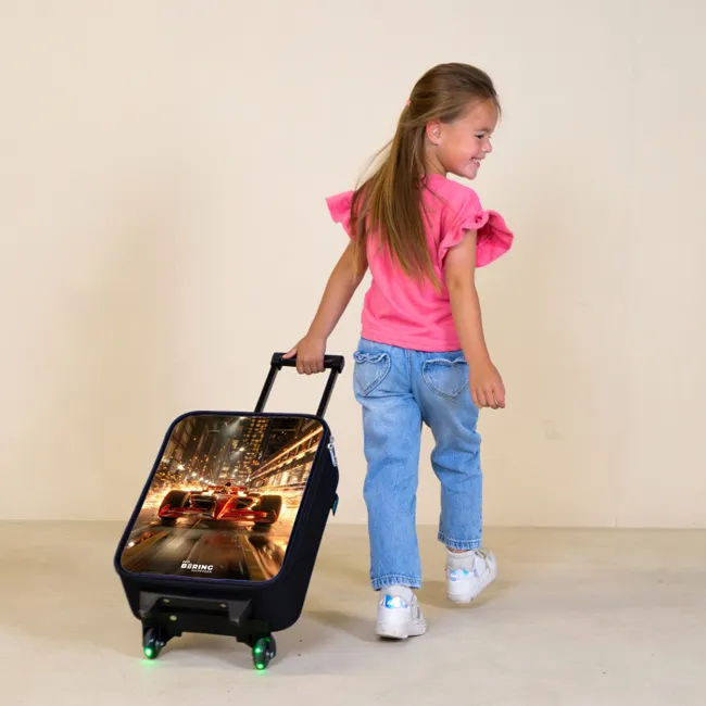 Rapid red Kinderkoffer - Zwart klein -sfeer1