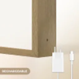 Paard - Springen - Modern Light Box met batterij (Wandlamp) middel -USP_websiteoplaadbaarFR