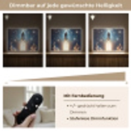 Ruimtevaart - Raket - Space - Sterren Light Box met batterij (Wandlamp) middel -USP_dimbaarDE