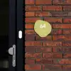 Lichtgroen - Modern Naambord Organisch middel -sfeer1