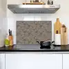 Donker - Bloemen - Sierlijk Inductie beschemer met haakjes klein 777 -sfeer2