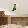 Stekels - Dino - Blauw - Gespierd plexiglas 5mm klein -sfeer4