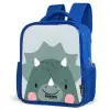 Tigo triceratops Kinderrugzak - Blauw middel -schuin