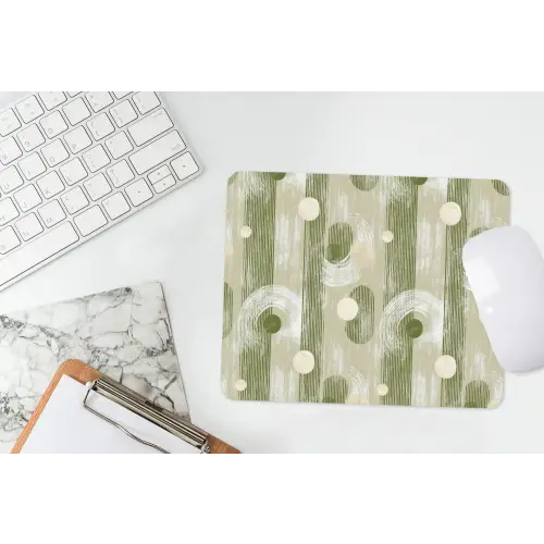 Artistiek - Modern - Groen muismat rubber klein 262 -witbureau