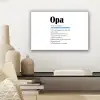 Quotes - Opa betekenis - Spreuken - Woordenboek canvas 2cm klein -sfeer6