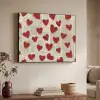 Hartjes - Krant - Loveyou Textielframe - compleet frame klein -sfeer3
