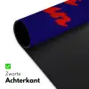 Blauw - Rood - Yes fun - 3D Muismat XXL klein -sfeer2