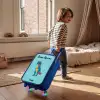 Dino - Dier - Zonnebril Kinderkoffer - Blauw klein -sfeer1