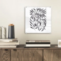 Bladeren - Planten - Bohemian - Wit - Abstract plexiglas 5mm klein -sfeer1