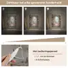 Doorkijk - Rozen - Vintage - Bloemen Light Box met kabel (Wandlamp) klein -USP_dimbaarNL