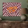 New era - Bordeaux - Zebraprint PET vilt klein -sfeer2