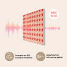 Patroon - Sterren - Rood PET vilt klein 837 -USP_NL