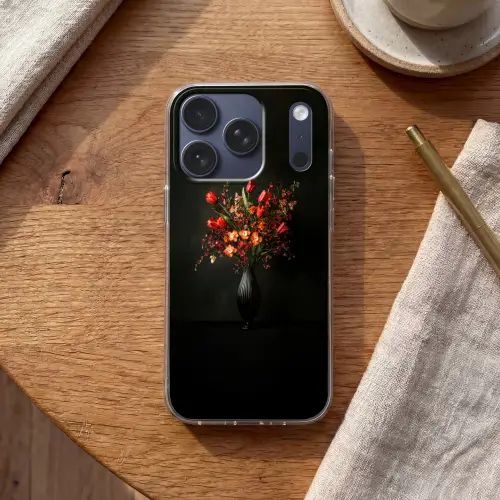 Bloemen - Takken - Boeket Telefoonhoesje iPhone 17 Pro klein -sfeer1