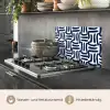 Abstract - Modern - Blauw keuken achterwand spatscherm klein 900 -usp_DE