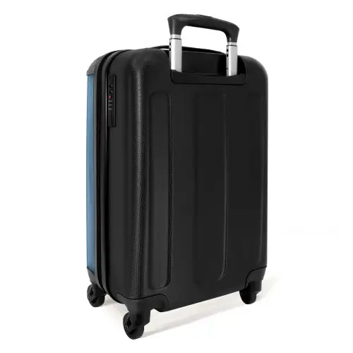 Pijlsnelle politieauto NBS - Handbagage koffer - Kinderen Unisex middel -achterkant