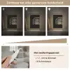 Sardines - Tekst - Vis - Blik Light Box met kabel (Tafellamp) klein -USP_dimbaarNL