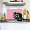 Tekst - Grafisch - Groen - Schaduw Inductie beschemer met haakjes klein -sfeer2
