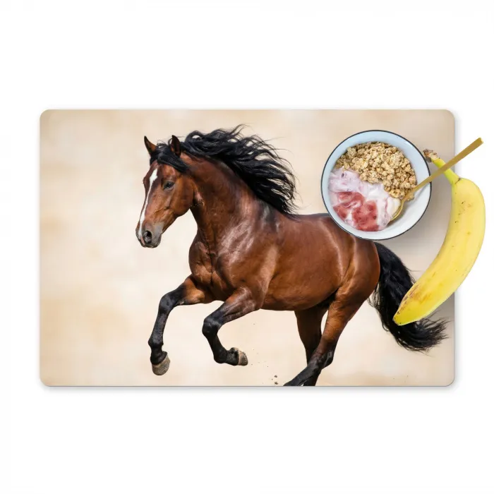 Paard - Galop - Energie Placemat vinyl groot -zzzproduct_Kitchenyeah-website