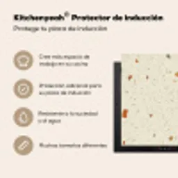 Terrazzo - Decoratie - Tegels - Patronen Inductie beschermer vinyl 3mm middel -zzsfeer2_SP