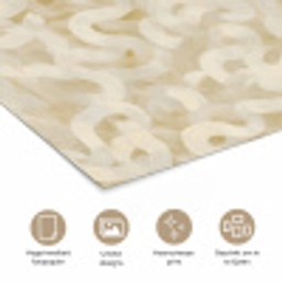 Abstract - Lijnen - Beige poster papier klein 62 -closeup_NL