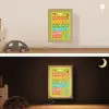Alfabet - Educatief - Letters leren voor kinderen - Groen - Dieren Light Box met kabel (Wandlamp kind) klein -sfeer3_kind