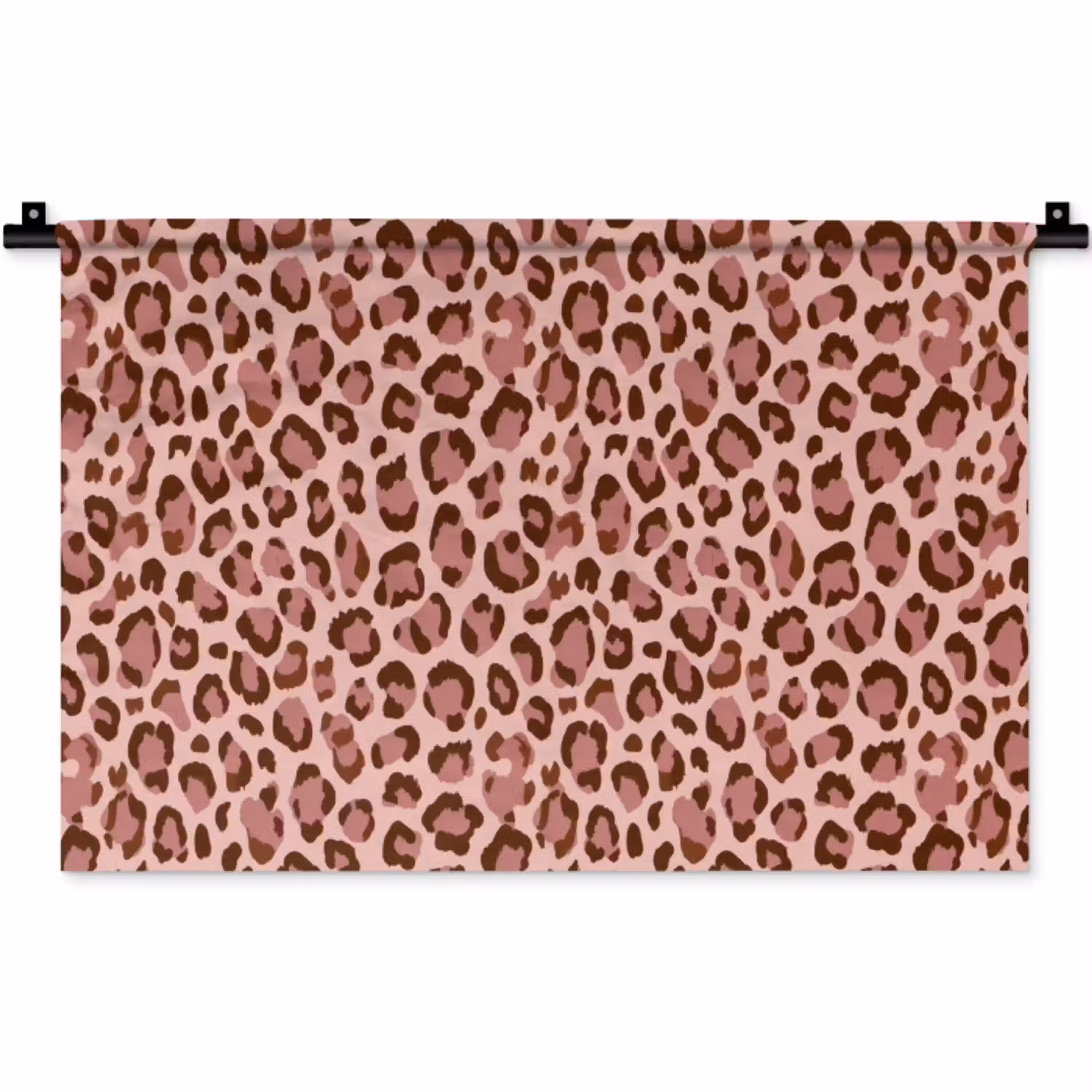 Luipaard - Patroon - Roze Wandkleed katoen klein 269 -zz3d