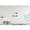 Palmbomen - Pad - Horizon textielposter latten blank klein -kinderkamer