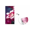 Roze - lelie - Dauwdruppels fotobehang vinyl groot -3d