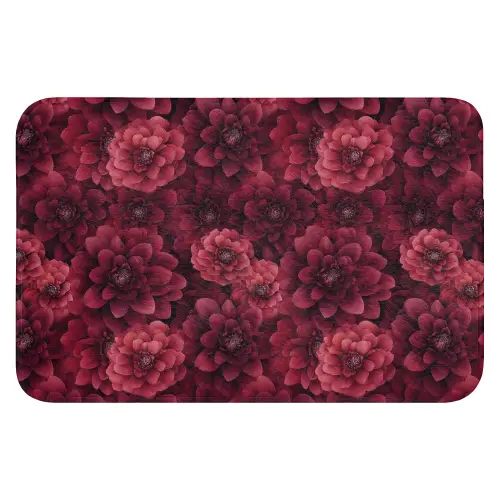 Dahlias - Bloemen - Rood WCmat klein 1009 -3d