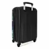 Groene alien op een planeet NBS - Handbagage koffer - Kinderen Unisex middel -achterkant