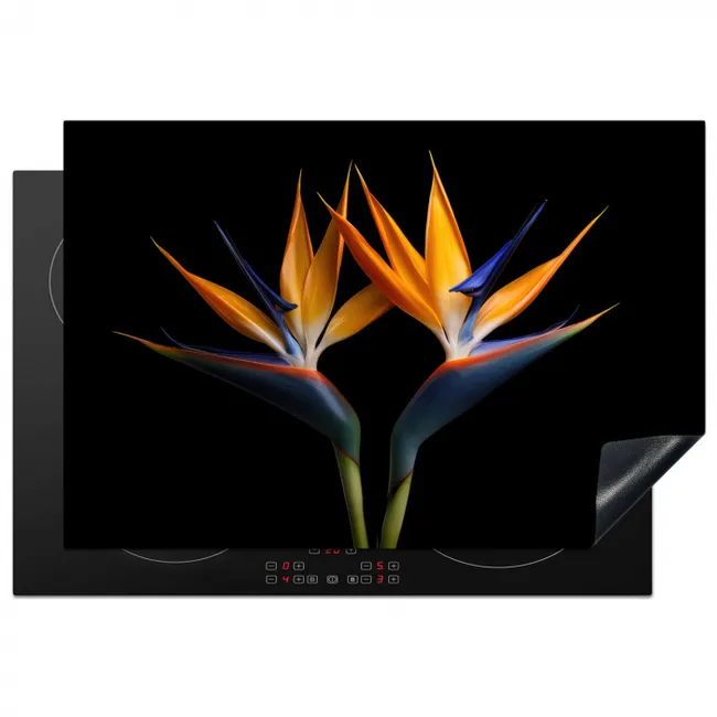 Paradijsvogelbloem Symmetrie Inductie beschermer vinyl 3mm klein -3d