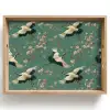 Kersenbloesem - Kraamvogels - Groen Dienblad Rechthoek middel 911 -z3d_shopping