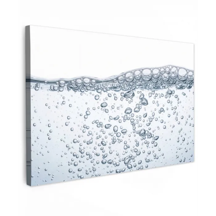 Luchtbellen - Water - Dynamisch canvas 2cm klein -z3d