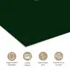 BLAH BLAH BLAH - Mond - Groen poster papier klein -closeup_NL
