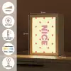 Nice - Stippen - Roze - Geel Light Box met kabel (Tafellamp) klein -USP_NL
