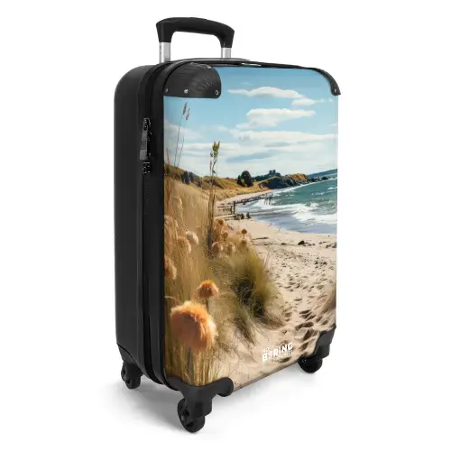Duinen bij zee NBS - Handbagage koffer - Kinderen Unisex middel -productfoto_3d