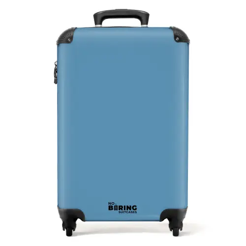 Oceaanblauwe tint NBS - Handbagage koffer - Kinderen Unisex middel -productfoto_recht