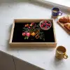 Tulpen - Bessen - Boeket - Vaas Dienblad Rechthoek middel -sfeer2