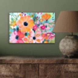 Bloemen - Schilderij - Natuur - Botanisch aluminium wit klein -sfeer2