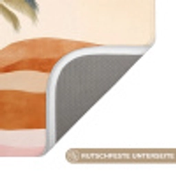 Palmbomen - Abstract - Zon - Heuvels Badmat klein -USP_AntislipDE