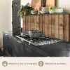 Hout - Brocante - Patronen keuken achterwand 2 middel 871 -usp_FR