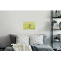Vogel - Tak - Natuur - Kleurrijk Muursticker klein -slaapkamer