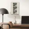 Japandi - Zwart - Decoratie - Vintage plexiglas 5mm klein -sfeer6
