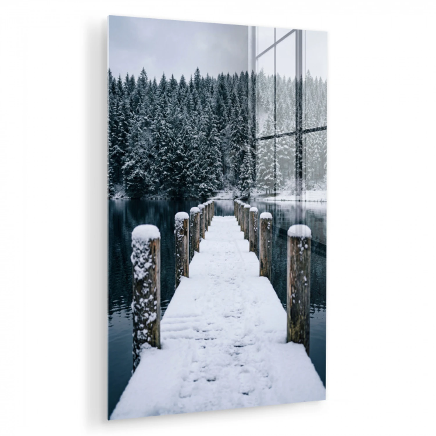 Steiger - Meer - Sneeuw - Bergen - Rustgevend plexiglas 5mm klein -zzzproduct_nieuw
