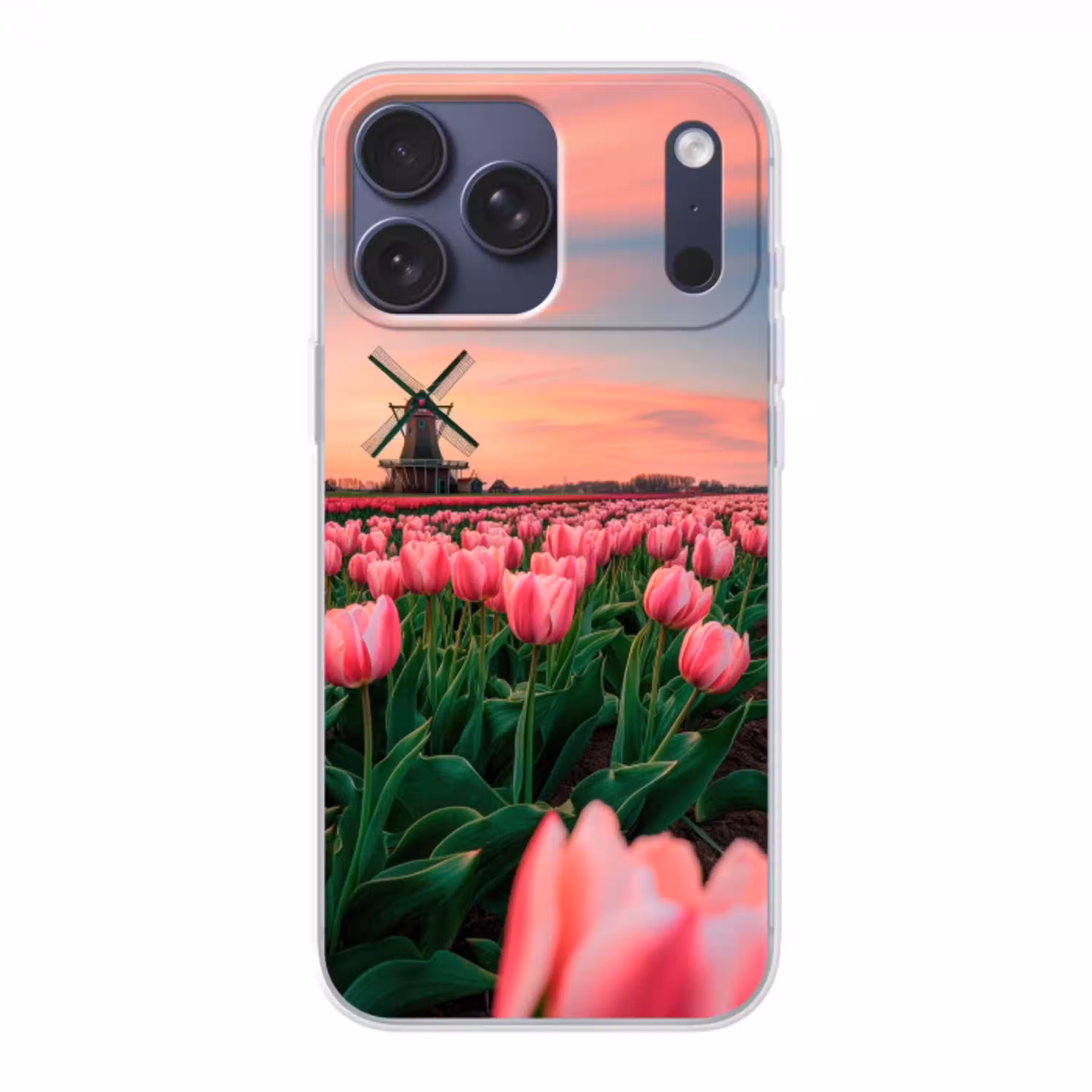 Tulpen - Molen - Nederland Telefoonhoesje iPhone 17 Pro Max klein -3d