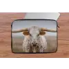 Longhorn - Grasveld - Dier laptophoes neopreen klein -tafel