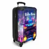 Neon nightcar NBS - Handbagage koffer - Kinderen Unisex middel -productfoto_3d