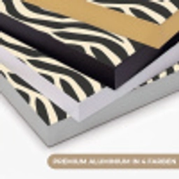 Zebra - Print - Klassiek - Zwart Textielframe zwart klein 947 -USP_kleurenDE